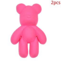 PVC Shoe Charms Garden Shoe Decoration Pink Girl Bear Dog Bag Buckle for Bag Pins Clog Accessories Wristband Women Girl Gifts