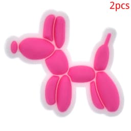 PVC Shoe Charms Garden Shoe Decoration Pink Girl Bear Dog Bag Buckle for Bag Pins Clog Accessories Wristband Women Girl Gifts
