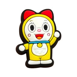 1-16pcs Doraemon Shoes Charms PVC Anime Shoe Accessories Fashion Boys Sandals Garden Shoe Buckle DIY Buckle