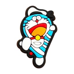 1-16pcs Doraemon Shoes Charms PVC Anime Shoe Accessories Fashion Boys Sandals Garden Shoe Buckle DIY Buckle