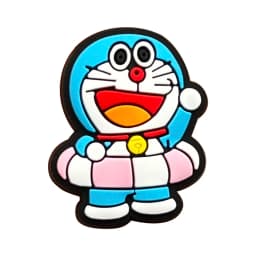 1-16pcs Doraemon Shoes Charms PVC Anime Shoe Accessories Fashion Boys Sandals Garden Shoe Buckle DIY Buckle