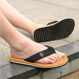 High Quality Brand Men's Flip Flops Non Slip Fashion Beach Sandals Casual House Slippers For Indoor Outdoor Daily Walking Wear