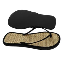 Breathable Summer Sandals,Rattan Sandals For Home/Outdoor Wear,Unisex Summer Flat Bottomed Straw Mat Slippers,For Casual Walk