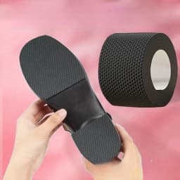 1 Roll Thick Non-Slip Wear-Resistant Shoe Sole Sticker - Anti-Abrasion Heel for Quieter, Sound-Canceling Chunky Heels Protection