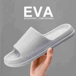 Non-slip EVA Soft Sole Massage Shower Shoes for Women Men Couples Waterproof Home Leisure Fashion Bathroom Slippers