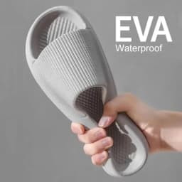 Non-slip EVA Soft Sole Massage Shower Shoes for Women Men Couples Waterproof Home Leisure Fashion Bathroom Slippers