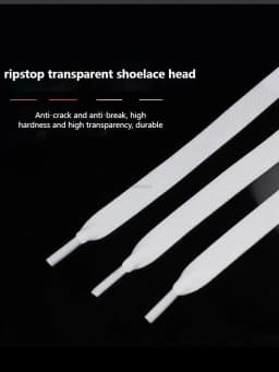 MCQ Black White Shoelaces Rainbow Shoelace Sneaker Casual Shoes Laces Gradient 1.2CM Width 100/120/140CM Flat Shoe laces Strings