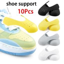 10PCS Anti-Crease Sneaker Inner Support Toe Cap Shoe Stretcher Crack Protector - Flexible Shoe Care Accessory for Extended Wear