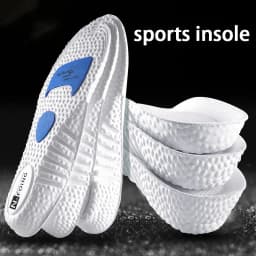 New Height Increase Insoles Men's and Women's Sports Shock Absorbing Insole Breathable Comfort Shoe Pads 2Pcs/4Pcs
