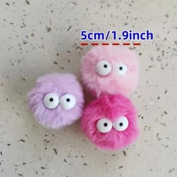 5 Pieces of Colorful Pom-Pom DIY Fashion Shoes and Accessories Are Suitable for Geta Sandals and Party Gifts