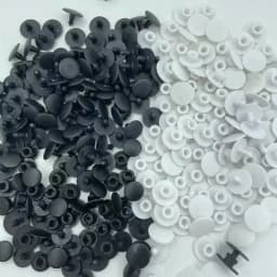 Hole Shoe Buckle White Black Garden Shoe Back Buckle Plastic Universal Beach Repair for Boys and Girls Wholesale