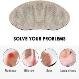 3Pairs Heel Inserts for Shoes Too Big Reduce Size Filler Sneakers High Heels Pain Relief Insole Anti-Wear Feet Heel Protector