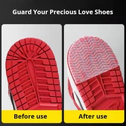 Anti-Slip Grip Tape for Shoe Soles – Wear-Resistant, DIY, Freely Trimmable, Wave Texture, Super Sticky, Non-Slip Silent Heel Pad