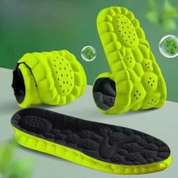 New 4D Super Soft Orthopedic Insoles – Sport Shock Absorption Arch Support Shoe Pads for Basketball Running, Feet Pain Relief