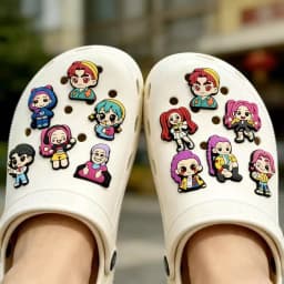 Hot Toys Cartoon 16-100pcs Shoe Charms For Sandals,Shoe Decoration Accessories Shoe Pins Great Gift For Men Women
