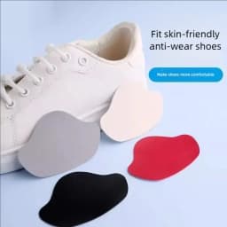 4 Pieces of Ultra-Thin Sports Shoe Heel Repair Self-Adhesive Repair Subsidy Welding Glue Shoe Heel Hole Anti-Wear Patch Patch