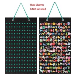 100/180 Hole Shoe Decoration Storage Container, Hanging Shoe Decoration Display, Halloween and Christmas Season Gift Decorations