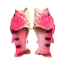 2025 Funny Slippers For Women Couple Shoes Family Shoes Parent-Child Sandals Large Size 32-46 Summer Beach Shoes Fish Slippers