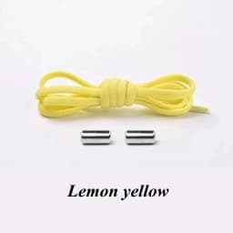No Tie Shoelaces Elastic Shoe laces Sneakers shoelace Metal Lock Lazy Laces for Kids and Adult One size fits all shoe