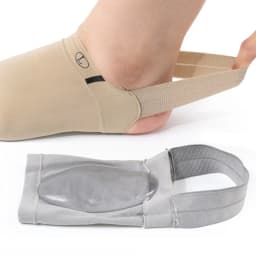 1 Pair Elastic Arch Support Bandage Socks, Flat Feet Compression Arch Sleeves, Orthopedic Foot Support for Men & Women
