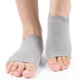 1 Pair Elastic Arch Support Bandage Socks, Flat Feet Compression Arch Sleeves, Orthopedic Foot Support for Men & Women