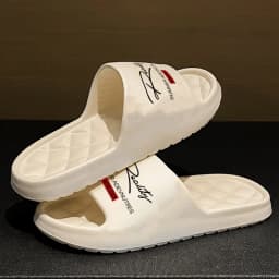 New ins-style reality print comfortable thick-soled EVA casual breathable slide sandals for men and women, suitable for home, bathroom, and outdoor use, versatile