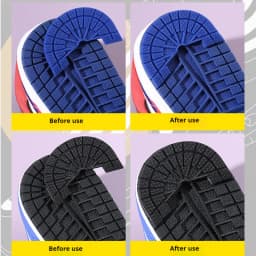 1 Pair Self-adhesive Non-slip Shoe Sole Stickers Shoe Sole StickersThickened Wear Shoes Stickers Athletic Shoes Heel Stickers