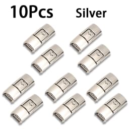 10Pcs Colorful Metal Shoelace Clip Press Buckle Shoelaces Press Lock Shoes Accessories AF1 Sneakers Kits Metal Laces Buckle