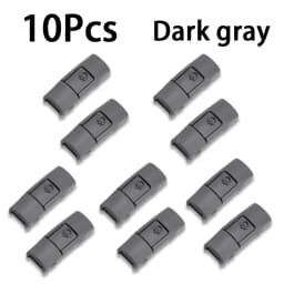 10Pcs Colorful Metal Shoelace Clip Press Buckle Shoelaces Press Lock Shoes Accessories AF1 Sneakers Kits Metal Laces Buckle