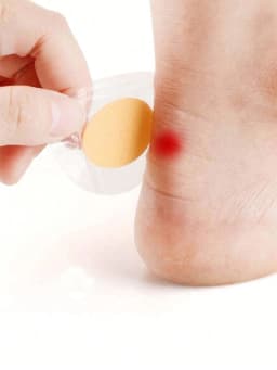30Pcs Gel Grip Heel Protector Adhesive Foot Patches Blister Pads Heel Liner Shoes Stickers Pain Relief Plaster Foot Care Cushion