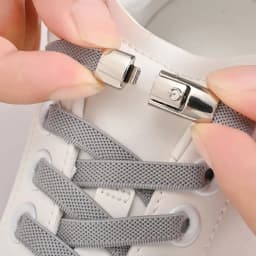 No Tie Shoe Laces Press Lock Shoelaces Without Ties Elastic Laces Locking Without Detachment 8mm Widened Flat Shoelace for Shoes