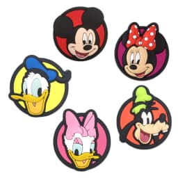 5/8/14Pcs Set Thickened Hi-Q Cute Mickey Minnie Soft PVC Shoe Charms For Slides Sandals DIY Custom Accessories Shoe Hole Decor