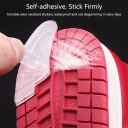 Rubber Sole Protector for Sneakers Heel Shoes Repair Soles Sticker Non-Slip Outsole Insoles Self-Adhesive Replacement Shoe Sole
