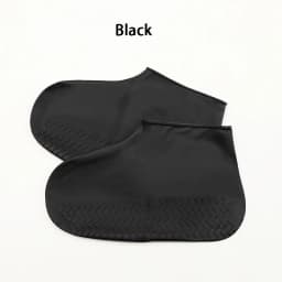 Silicone Waterproof Shoe Covers Children Adults Wear Resistant Portable Rainwater Shoe Covers 1 Pair