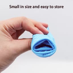 Silicone Waterproof Shoe Covers Children Adults Wear Resistant Portable Rainwater Shoe Covers 1 Pair