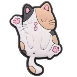 1-17PCS PVC Kawaii Animal Cat Mom Sandal Shoe Decoration Buckle Charms Fit Wristbands Hole Slipper Accessories Kid Xmas Gift