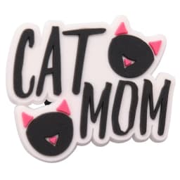 1-17PCS PVC Kawaii Animal Cat Mom Sandal Shoe Decoration Buckle Charms Fit Wristbands Hole Slipper Accessories Kid Xmas Gift