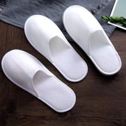 2/30pairs 2026 White Hotel Slipper Unisex Disposable Slippers for Home Guests Non-Slip Bathroom Spa Slippers Shoes for Men Women