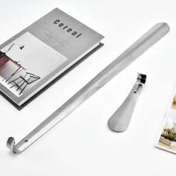 Extra Long Shoe Horn Stainless Steel Silver Shoes Remover Slip Shoe Pull Tool 30 42 52cm Shoehorn Lifter Aid for Men Women