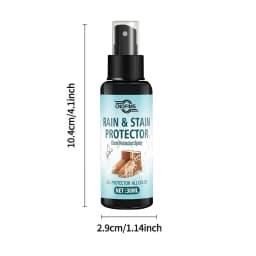 Waterproof Spray for Shoes, Water Repellent Coating for Leather, Canvas and Suede, Protects from Rain and Mud