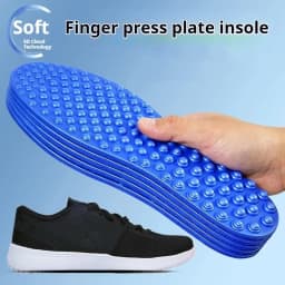 1 Pair Finger Pressure Board Massage Insole Relieve Foot Fatigue Shoes Insoles Men Woman Shoe Pads Soft Sports Casual Shoes Pad