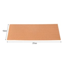 Shoe Soles Anti-slip Stickers 10*27cm DIY Wear-resistant Shock-absorbing Rubber Sole Protection Stickers Foot Non-slip Pads