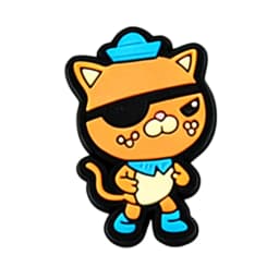8-17PCS Octonauts Kwazii Shoes Charms for Clog Sandals Decoration Mix Wholesale PVC Cute Shoe Accessories Charms for X-MAS Gift