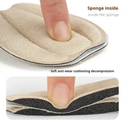 Adjustable Non-Slip Backs Tongue Sticker Insoles Shoe Pads Heel Protectors Adhesive Foot Care Inserts for Forefoot
