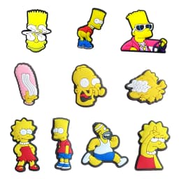 Mixing 9-100pcs Casual Cartoon Shoe Charms For Sandals, Shoe Decoration Accessories Shoe Pins Great Gift For Men Women