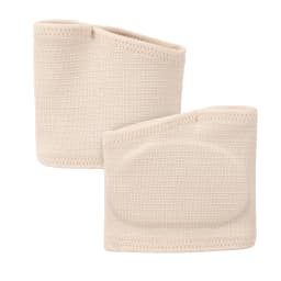 Silicone Gel Metatarsal Pads for Men and Women, Fabric Sleeve Forefoot Cushion Toe Separators for Metatarsalgia & Sesamoiditis