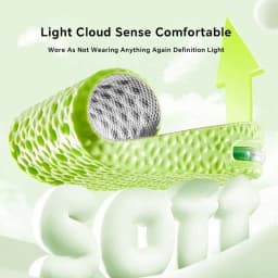 1Pair Height Increase Insole for Feet Comfort Plantar Fasciitis Shoes Insoles Men Women Sports Air Shock Absorbing Shoe Pads