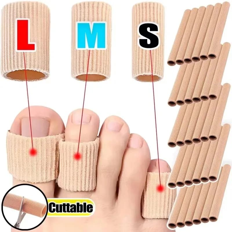 1PC Soft Silicone Toe Protector Sleeve Cushion Cover for Corns Blisters Calluses Hammer Toes Pain Relief Foot Care