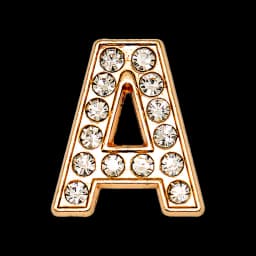 1pcs Metal Gold Luxury Letters Shoe Charms for Clog Alphabet Shoes Decorations Pins for Women Girl Sandal DIY Party Favor Gifts