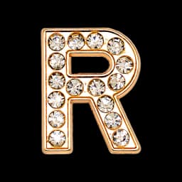 1pcs Metal Gold Luxury Letters Shoe Charms for Clog Alphabet Shoes Decorations Pins for Women Girl Sandal DIY Party Favor Gifts